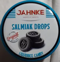 SALMIAK DROPS LIQUORICE CANDY