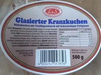 Glasierter Kranzkuchen