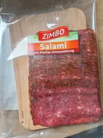Salami mit Pfeffer-Ummantelung