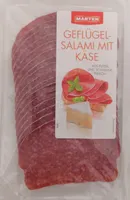 Marten Geflügelsalami mit Käse
