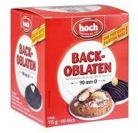 Backoblaten 70mm