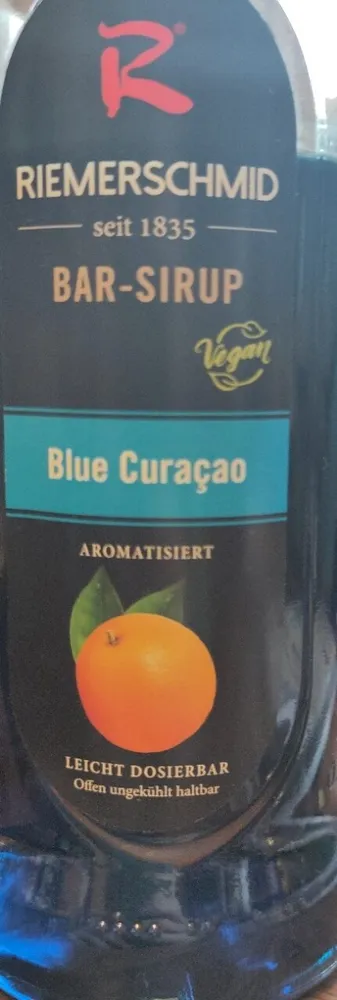 BAR-SIRUP Blue Curaçao AROMATISIERT