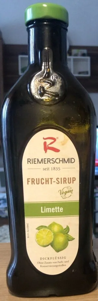 Limetten Frucht-Sirup
