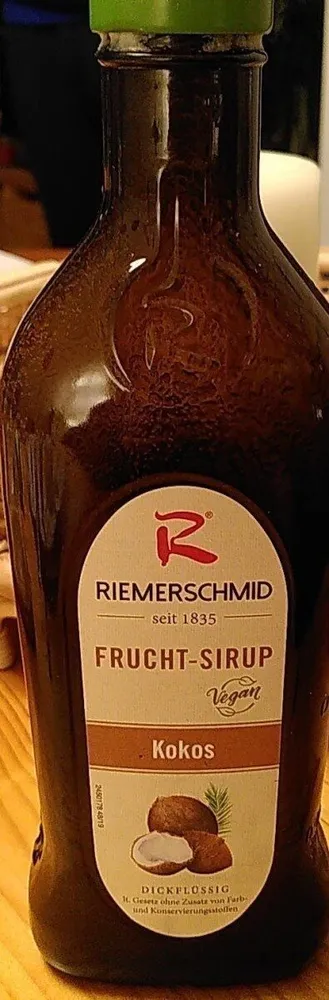 Frucht-Sirup Kokos