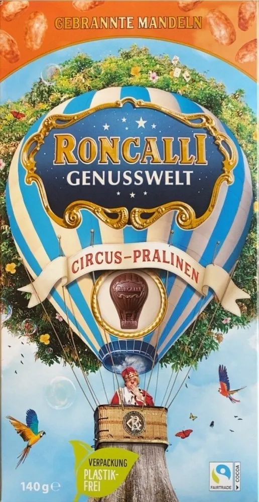 Circus Pralinen Gebrannte Mandeln
