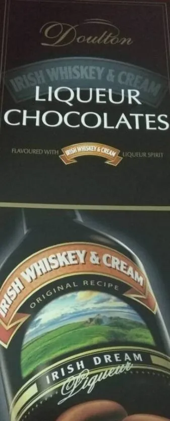 Irish whiskey & cream chocolates