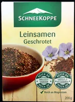 Leinsamen schonend geschrotet