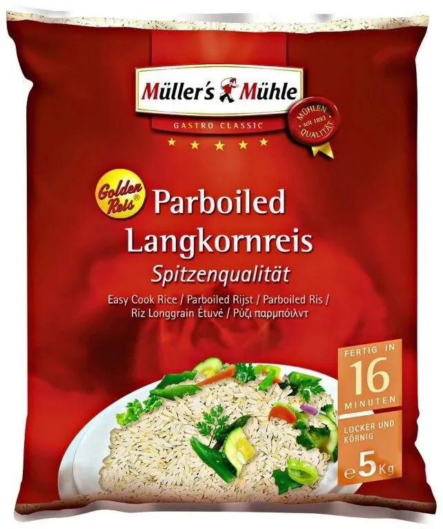 Golden Parboiled Langkornreis