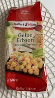 Gelbe erbsen