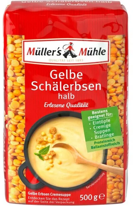 Gelbe Schälerbsen