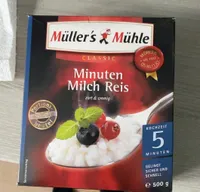 Minuten Milch Reis