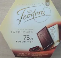 Chocolate Täfelchen 75 Edelbitter
