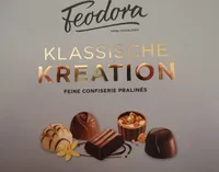 Klassische Kreation, feine Confiserie Pralinés