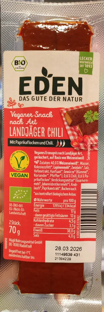 Landjäger Chili