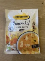 Bauernhof klare Suppe