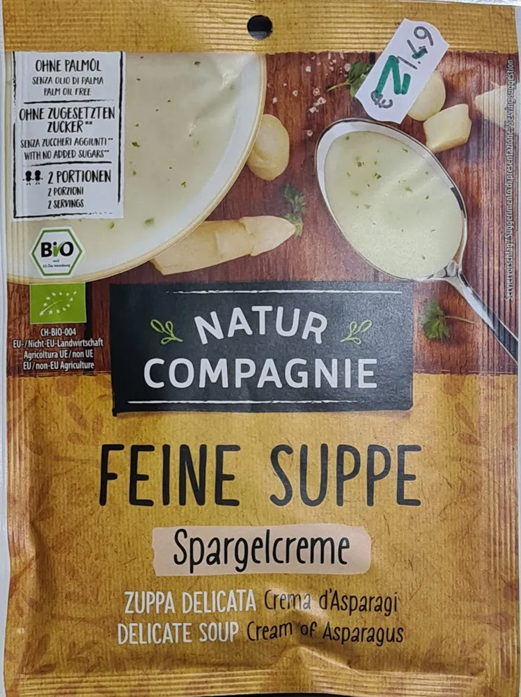Feine Suppe Spargelcreme