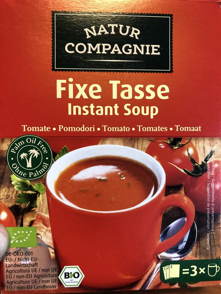 SOUPE INSTANTANEE TOMATES 60G DEMI L