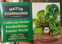 Bouillon Thym Basilic Cubes