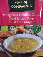 Potage aux lentilles corail
