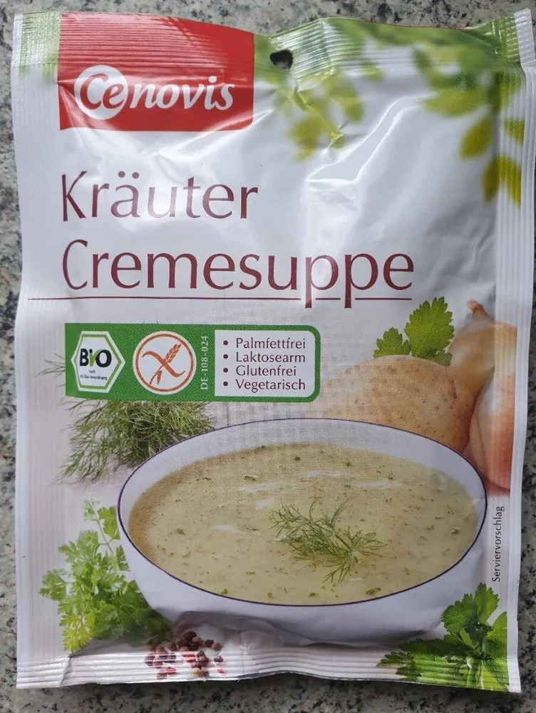 Kräuter cremesuppe