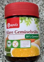 Klare Gemüsebrühe Feinkörnig