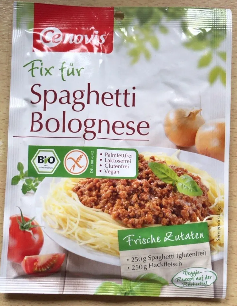 1.0% Cenovis Fix für Spaghetti Bolognese B'O Palmf