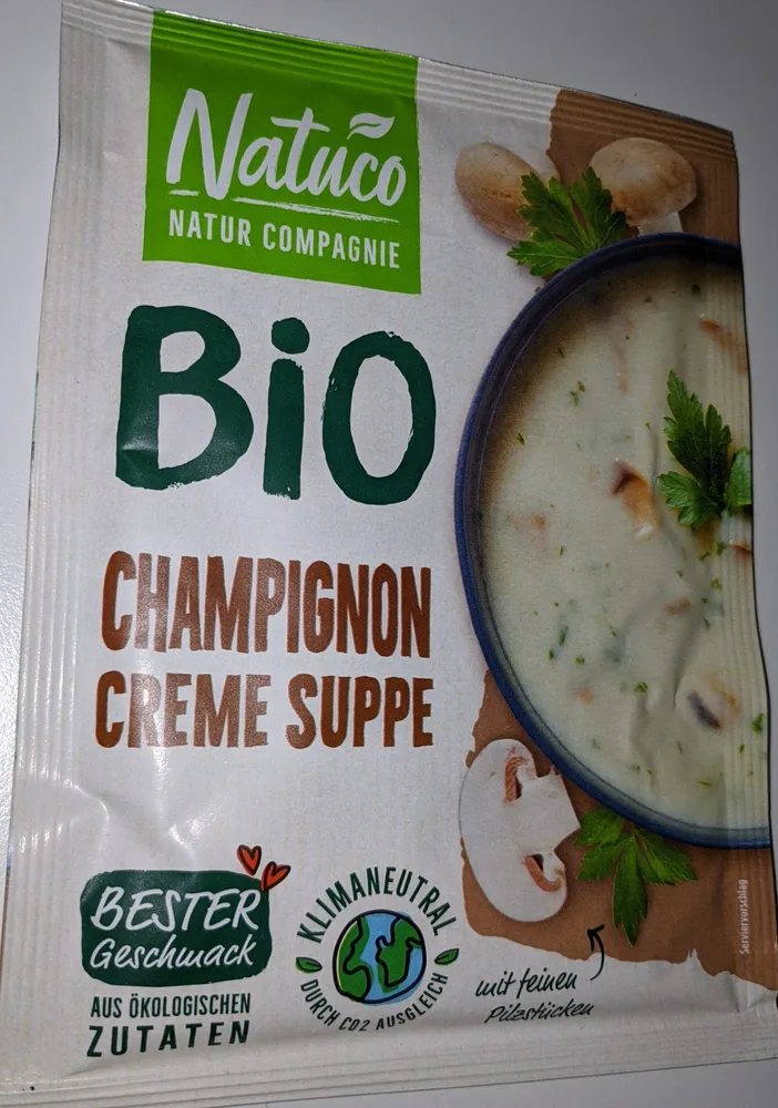Champignon-Creme-Suppe (Bio)