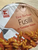 Fusilli in Tomaten-Sauce