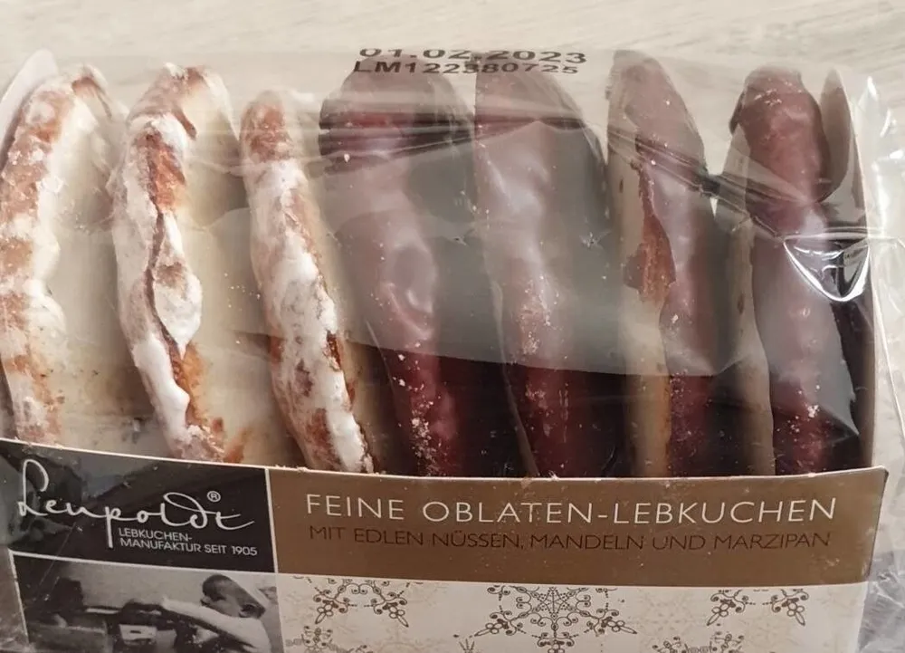 Oblaten-Lebkuchen