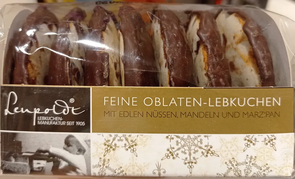 Feine Oblaten-Lebkuchen