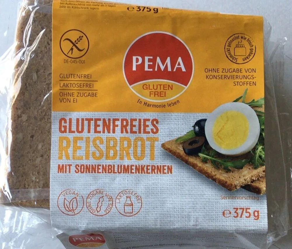 Glutenfreies Reisbrot