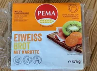 Eiweißbrot mit Karotte