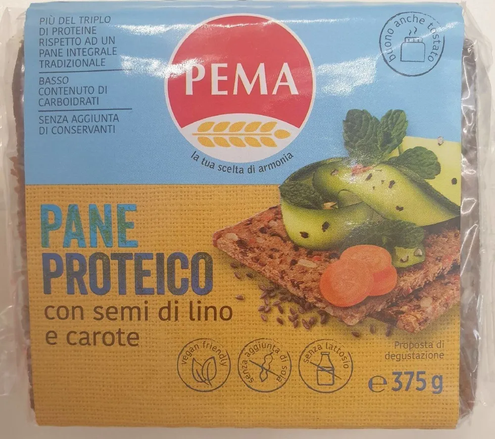 PEMA pane proteico