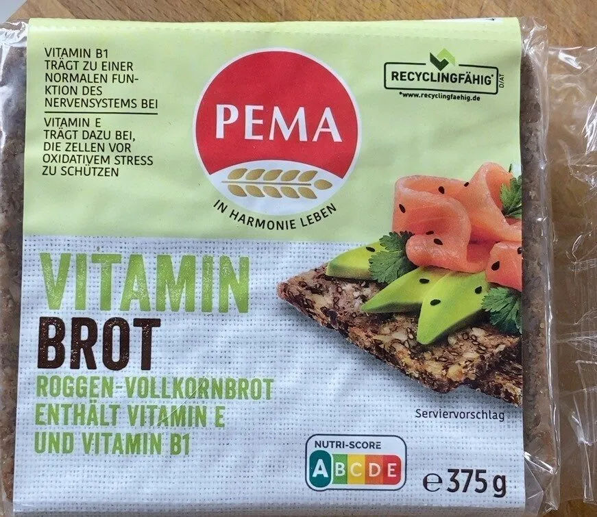 Vollkornbrot - Vitamin-Brot