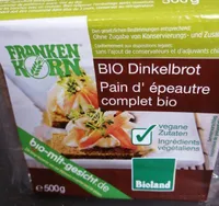 Pain d'épeautre complet bio