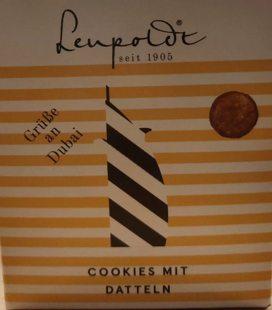 Oblatenlebkuchen mit Datteln