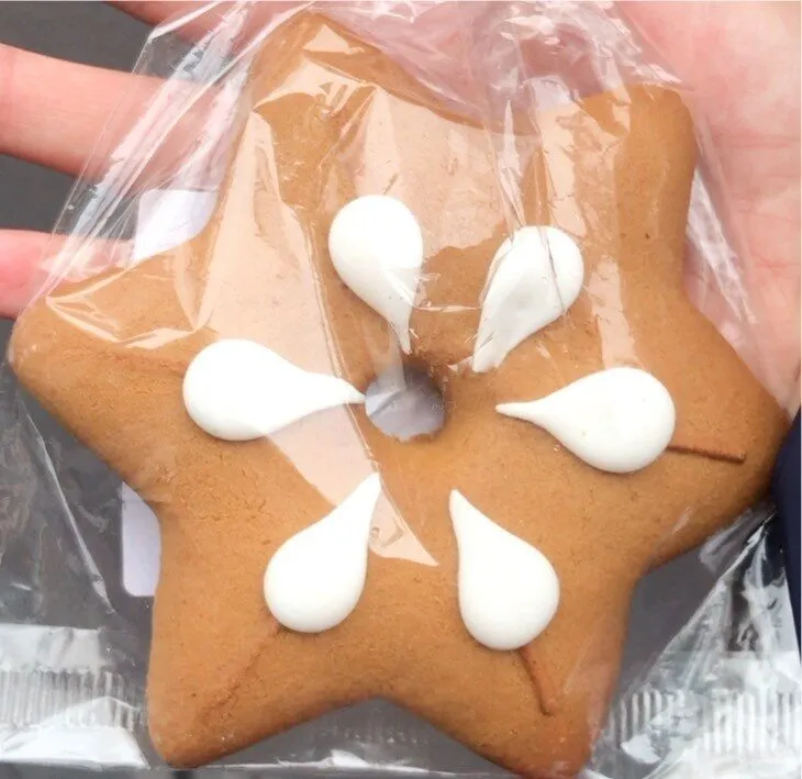 Mélange 3 décorations pain d’épices à suspendre