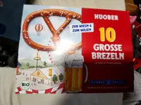 10 große Brezeln