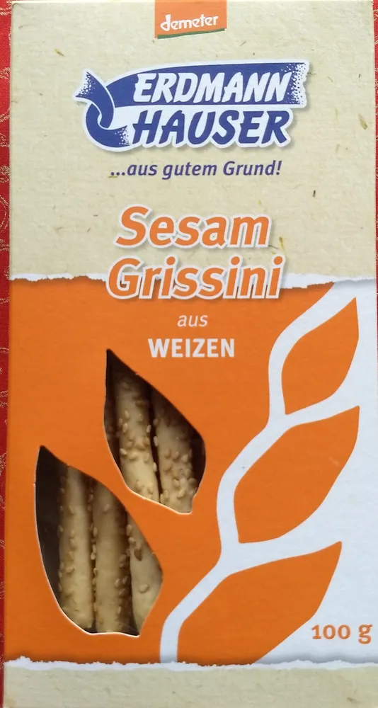 Sesam Grissini aus Weizen