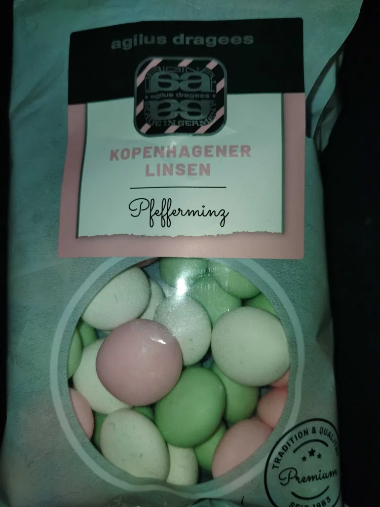 Kopenhagener Linsen Pfefferminz
