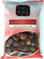 Knabbermischung mit Schokolade