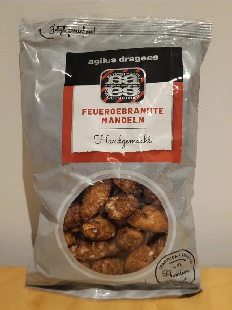 Feuergebrannte Mandeln