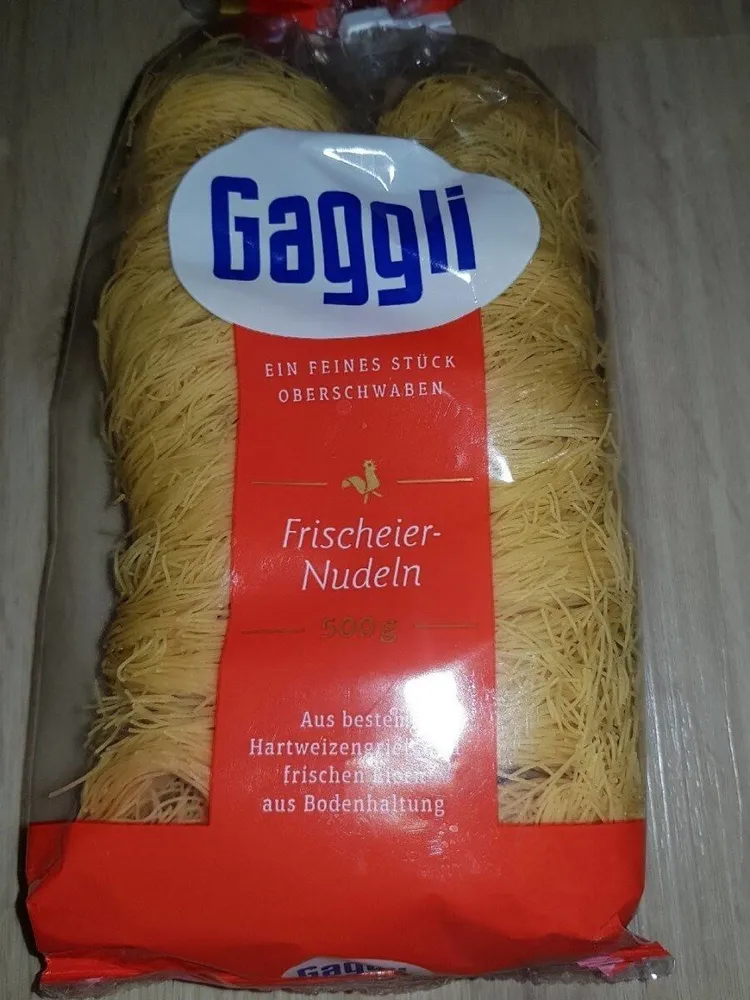 Frischeier-Nudeln (Suppennester)
