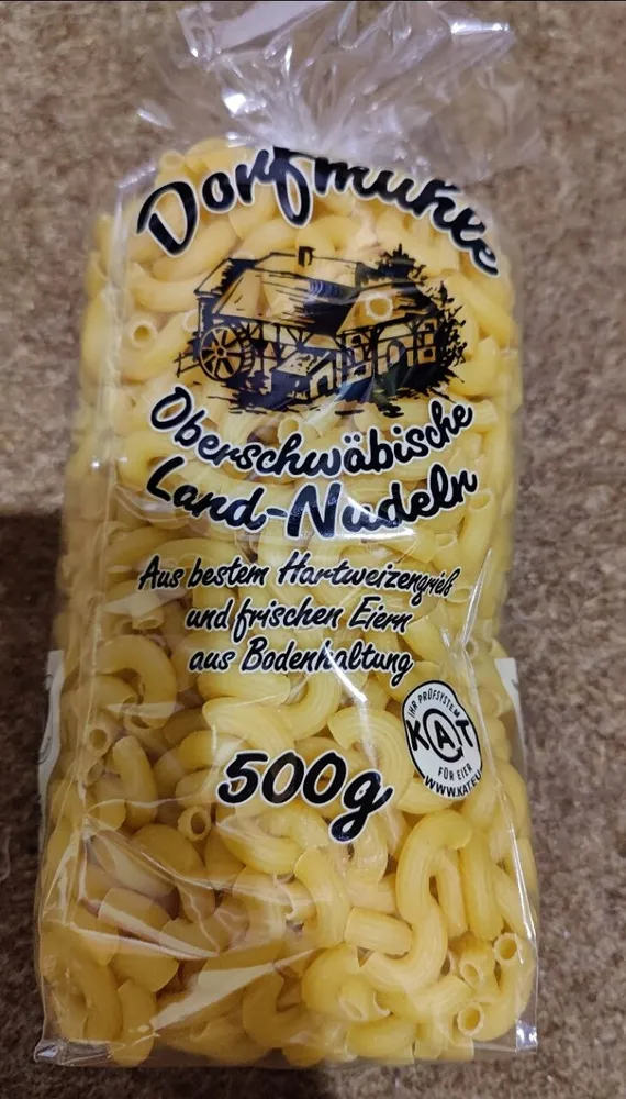 Hörnchen Nudeln