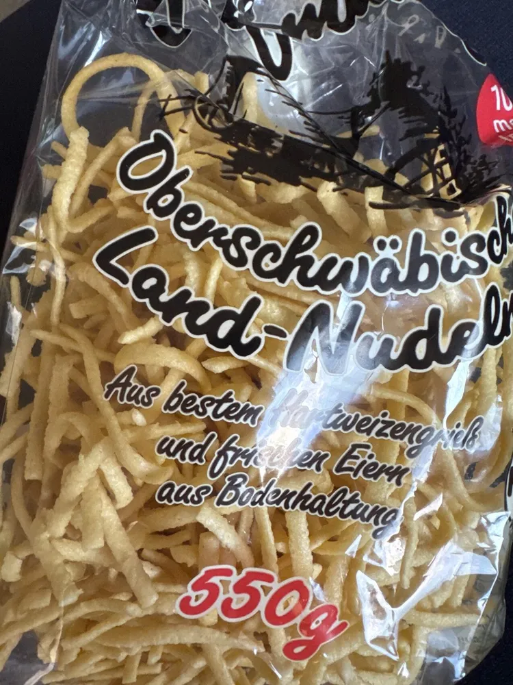 Nudeln Oberschwäbische Lannd-Nudeln