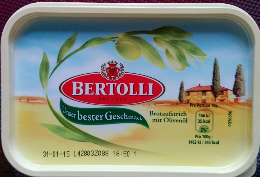 Brotaufstrich mit Olivenöl