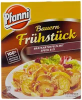 Bauernfrühstück Bratkartoffeln mit Speck & Ei