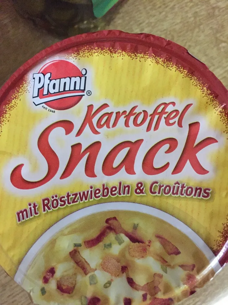 Kartoffel Snack Röstzwiebel