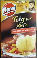 Klöße roh