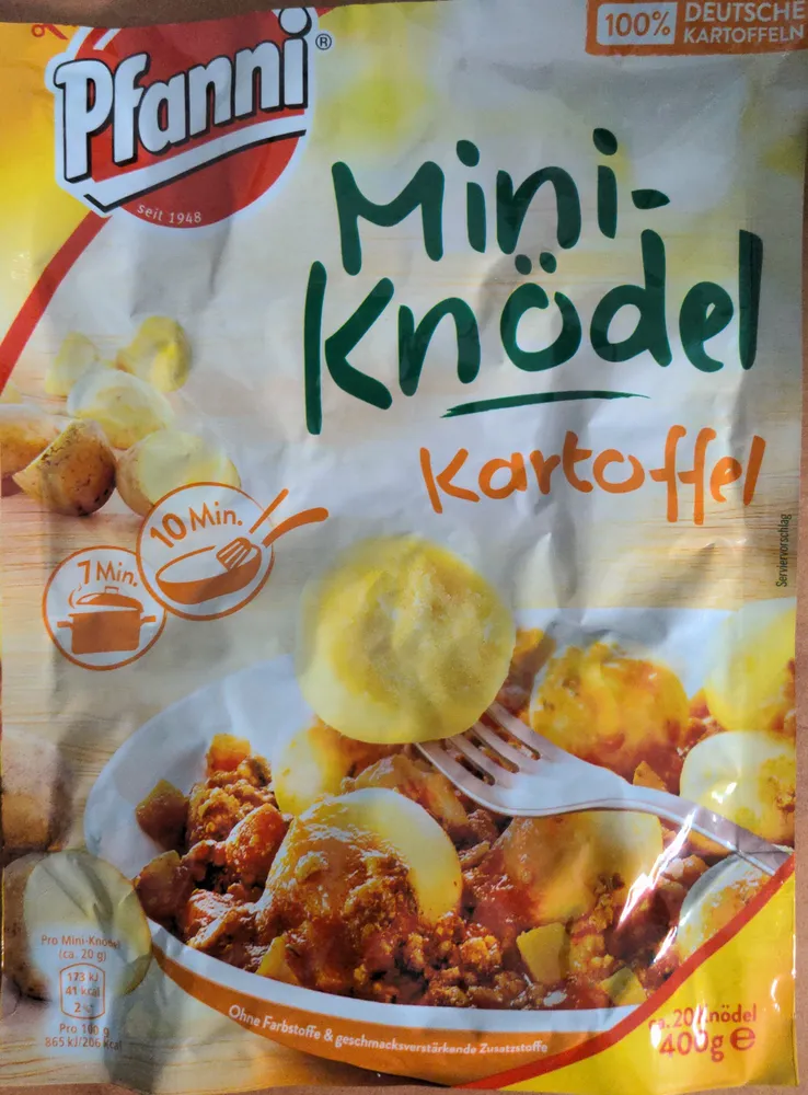 Mini-Knödel Kartoffel
